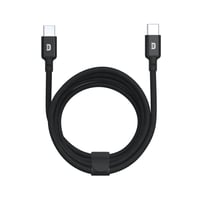 زندور | كيبل 1 متر تايب سي-سي | اسود