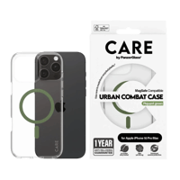 بانزر جلاس-كفر حماية ايفون 16 برو ماكس CARE مع حام...