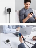 يوجرين - شاحن جداري بمنفذ USB-C وبقوة 20 واط مع سل...