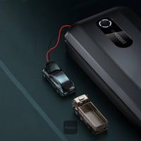 بيسوس -بطارية ومشغل سيارة بسعة 10000 ملي امبير - ا...