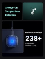 يوقرين | شاحن جداري نيكسود بقوة 45 واط بتقنية GaN...