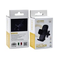 ليفوري | حامل جوال مغناطيسي على فتحة المكيف - أسود