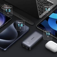 يوجرين-شاحن متنقل بمنفذ PD وبمنفذ USB وبسعة 10000...