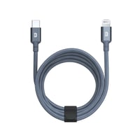 زندور كيبل | 1 متر تايب سي-لايتنق | اسود