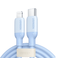 يوجرين - سلك شاحن من USB-C إلى آيفون سيلكون بطول 1...
