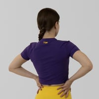 تي شيرت نسائي - بنفسجي