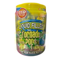 حلوى مصاص راز الزرقاء الحامضية محشو بالعلكه زيد كا...