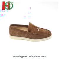 جزمة نسائي فلورا جلد شامواه صناعة ايطالية