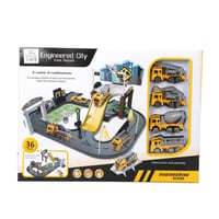 مجموعة ألعاب مسار المدينة الهندسية 36 قطعة