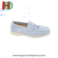 جزمة نسائي فلورا جلد شامواه صناعة ايطالية