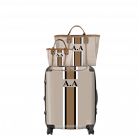 طقم شنط يد قطعتين S & M + حقيبة سفر S ( تخصيص الحر...