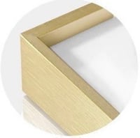 Golden frame