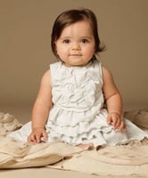 فستان قطن بكرانيش