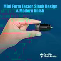 شاحن سيارة بروميت مزدوج المنافذ فائق السرعة بقدرة...