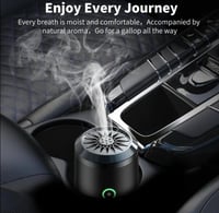 مبخرة الكترونية متنقلة اسود الإصدار الجديد