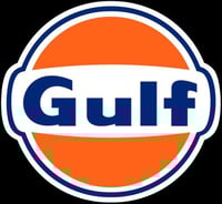 ملصق شعار غلف اويل