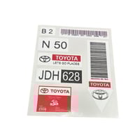 بكج استكرات الطارة تويوتا