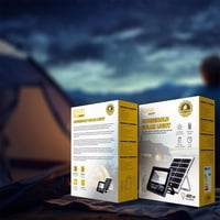 كشاف يعمل على الطاقة الشمسية مع ريموت كنترول