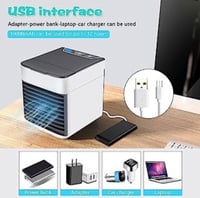 مكيف صغير متنقل يبرد ويرطب وينقي الهواء من الغبار...