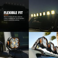 طقم كشافات 3 انش أربعة عدسات ليد اوسرام أوف رود من...