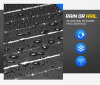 لوح طاقة شمسية متنقل 120W من شركة ATEMPOWER - اتيم...