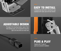 طقم كشافات 9 انش عدسات اوسرام من شركة لايت فوكس LI...