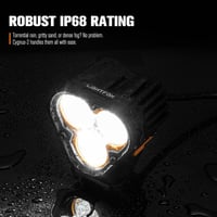 طقم كشافات 3 انش ثلاث عدسات ليد اوسرام أوف رود من...