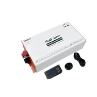 محول كهرب برق نجد من 12 فولت الى 220 فولت موجة نقي...