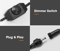 مجموعة لمبات التخيم 6 لمبات 50 سم من شركة لايت فوك...