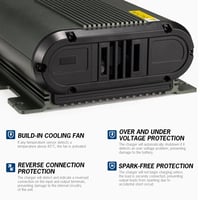 منظم شحن بطارية إحتياطية 40 أمبير ATEM POWER - اصد...