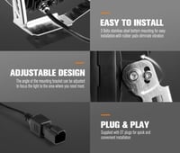 طقم كشافات 7 انش عدسات اوسرام من شركة لايت فوكس LI...