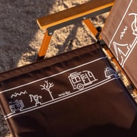 كرسي طويق بثلاث مستويات قابل للطي