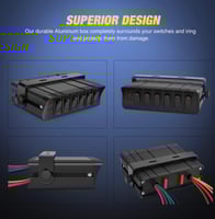 لوحة تحكم 6 خط 24v و 12v