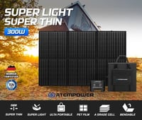 لوح طاقة شمسية قابل للطي 300W شركة من شركة ATEMPOW...