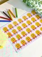 ملصقات وسام التميز