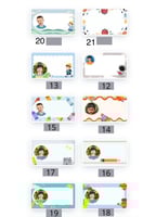 ملصقات كتب للأولاد بصور أطفالكم