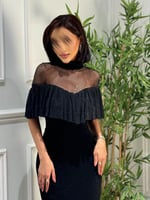 فستان ناعم بلمعه