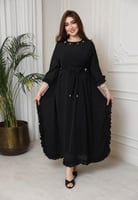 جلابية فخمه مزينة بصدف ~