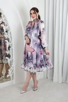 فستان أورجانزا مورد ~