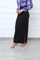 تنورة استرتش طويل