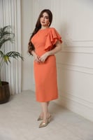 فستان ميد كريب ~