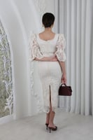 فستان جكار برباط