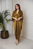 قفطان ناعم بنقش ليزر