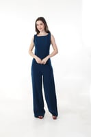 جمبسوت كريب ناعم كحلي