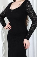 فستان دانتيل Black