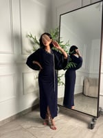 فستان استرتش مزبن بطيات