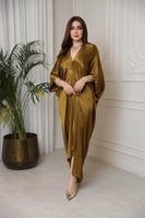 قفطان ناعم بنقش ليزر