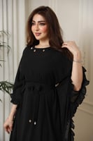 جلابية فخمه مزينة بصدف ~