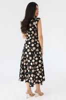 فستان ستان حرير -