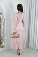 فستان ناعم دانتيل Pink